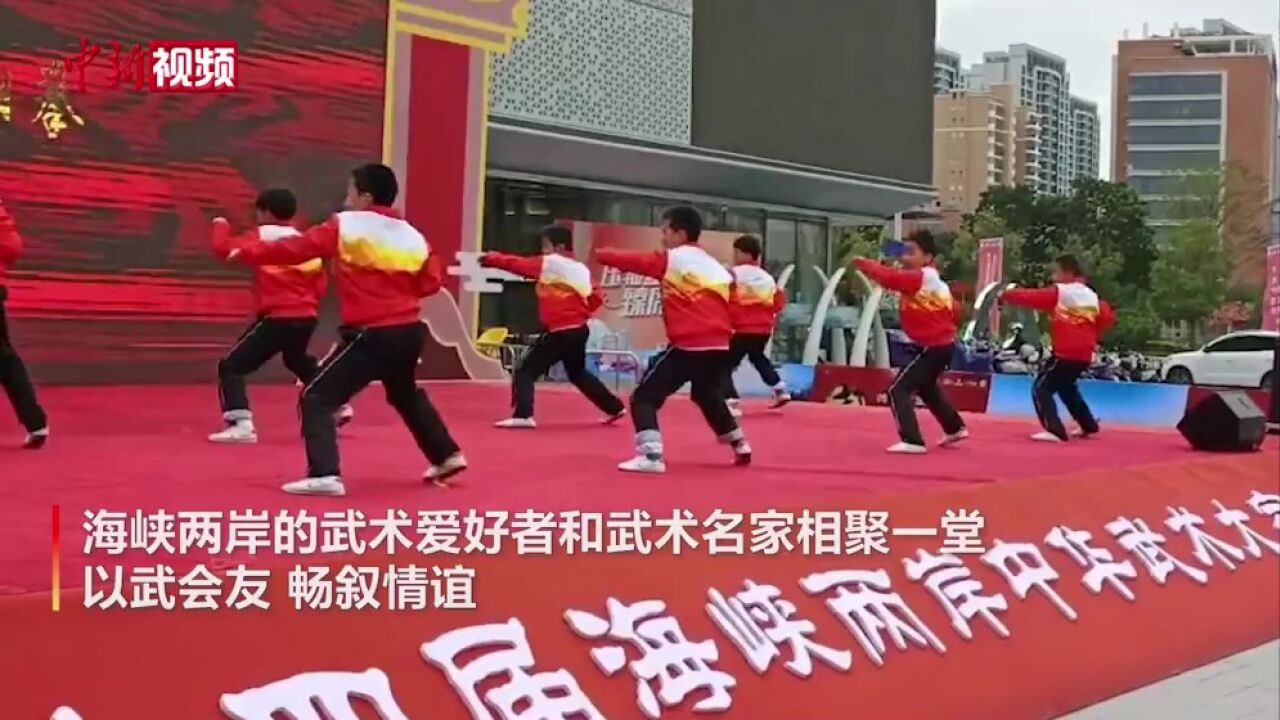 中华武术大家练:两岸武术爱好者“云”端切磋