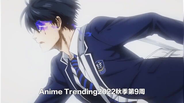 Anime Trending秋季第9周动漫男角色前十,灵能和蓝色监狱屠榜