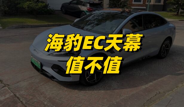 海豹升级后不再画龙?选购EC天幕到底值不值