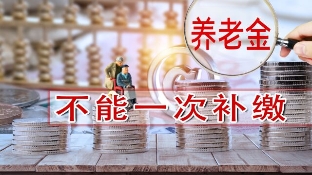 养老金开始严查,之前一次性补缴养老金的人,都会被清退吗?