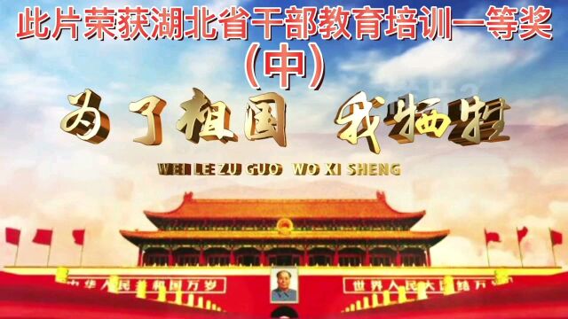 红安革命传统教育宣传片《为了祖国我牺牲》中集,荣获湖北省干部教育电视片一等奖!红安七里坪红四方接待中心,原红安七里坪干部教育基地