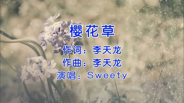 Sweety《樱花草》,恋人怀中樱花草,听见胸膛心在跳