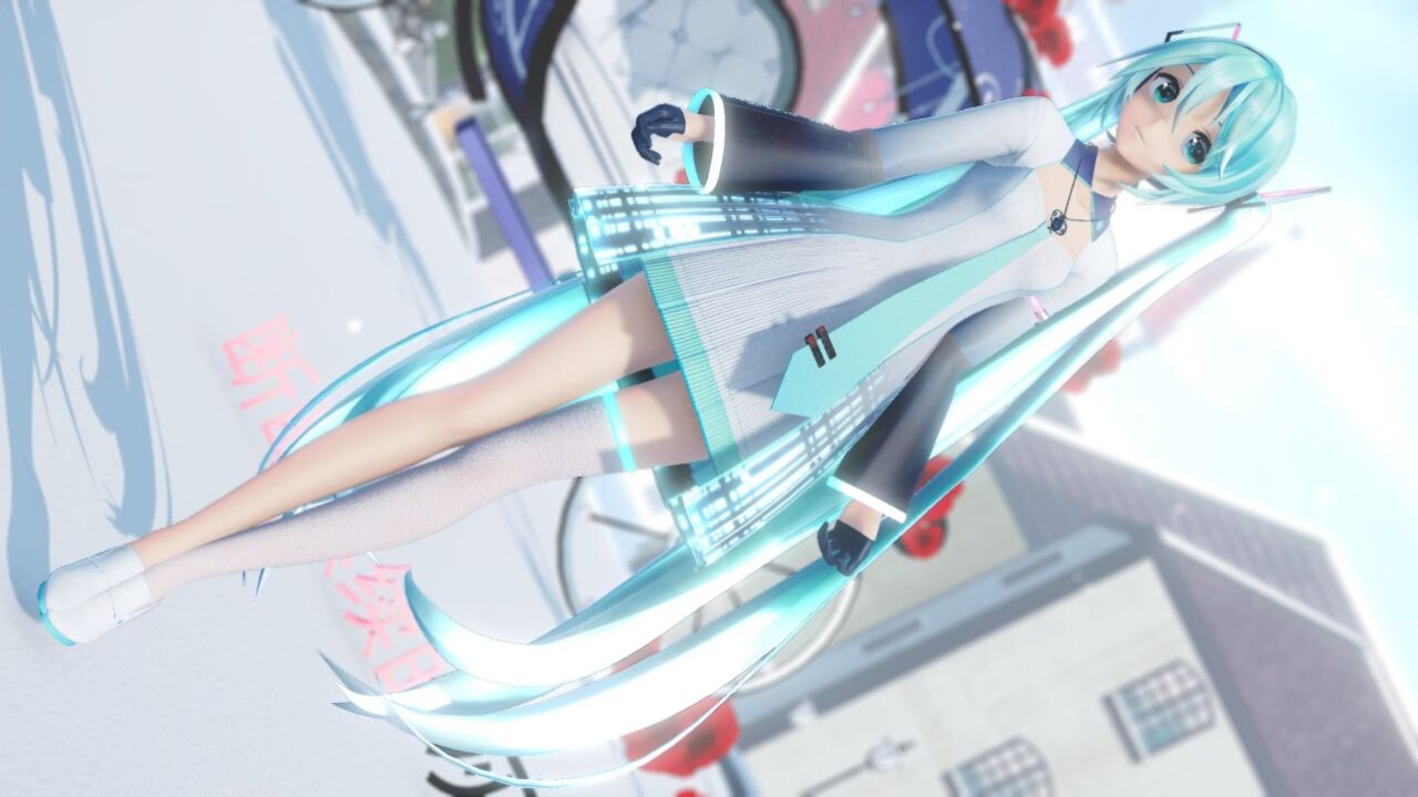 MMD初音未来,Everwhite