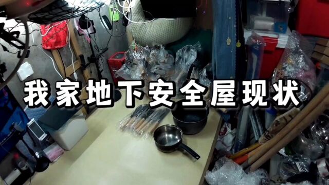 我家地下安全屋现状