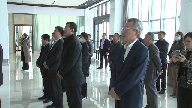 聊城市政协党组理论学习中心组来茌平区开展情景式现场教学