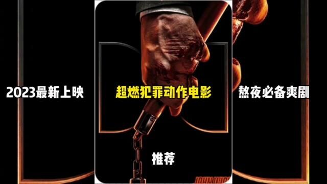 三部近期最新上映的超燃犯罪动作电影#燃动作