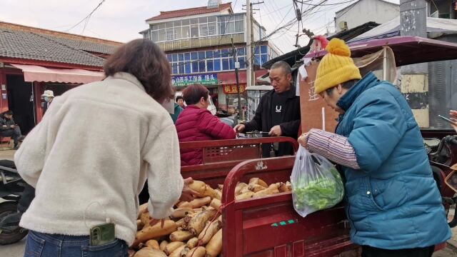 陕西汉中3月蔬菜价格有多低?一元钱买藕大妈抢购,老板也没卖过