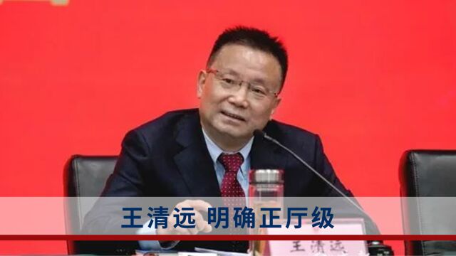 成都大学校长王清远,明确正厅级!