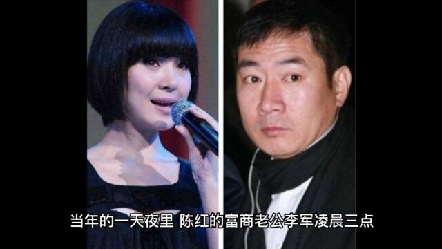 陈红老公李军,凌晨3点,闯入美女主持沈星家中,后来怎样?