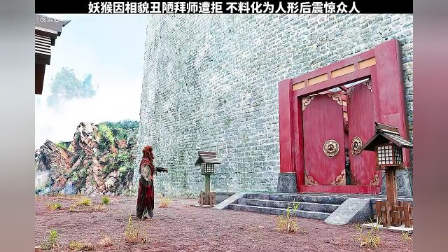 妖猴因相貌丑陋拜师遭拒不料化为人形后震惊众人