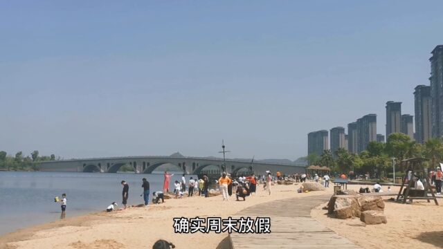 湖北最适合养老的度假村,汉川天屿湖免门票,娱乐休闲好场所,一家人玩的太开心了!