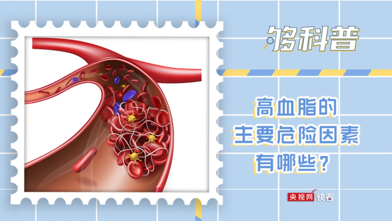 【够科普】高血脂的主要危险因素有哪些?