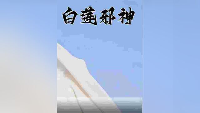 白莲邪神 白莲教主神功盖世,铜皮铁骨刀枪不入,却被小伙一招秒杀 #