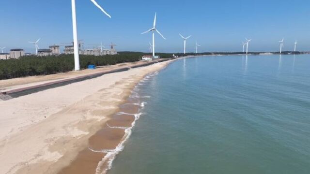 威海市朝阳港海岸带保护修复工程正式完工