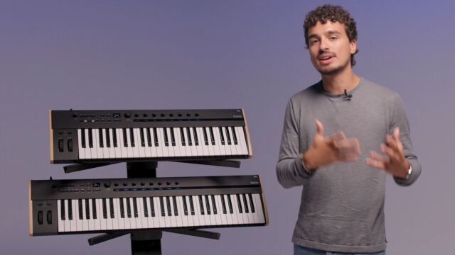 KORG Keystage Poly Aftertouch Controller  Top Features and Overview