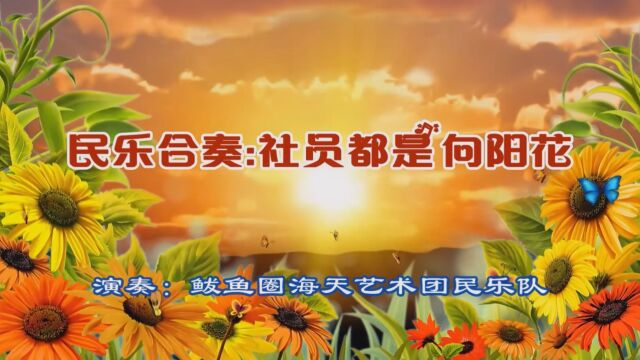 鲅鱼圈海天艺术团 民乐合奏《社员都是向阳花》