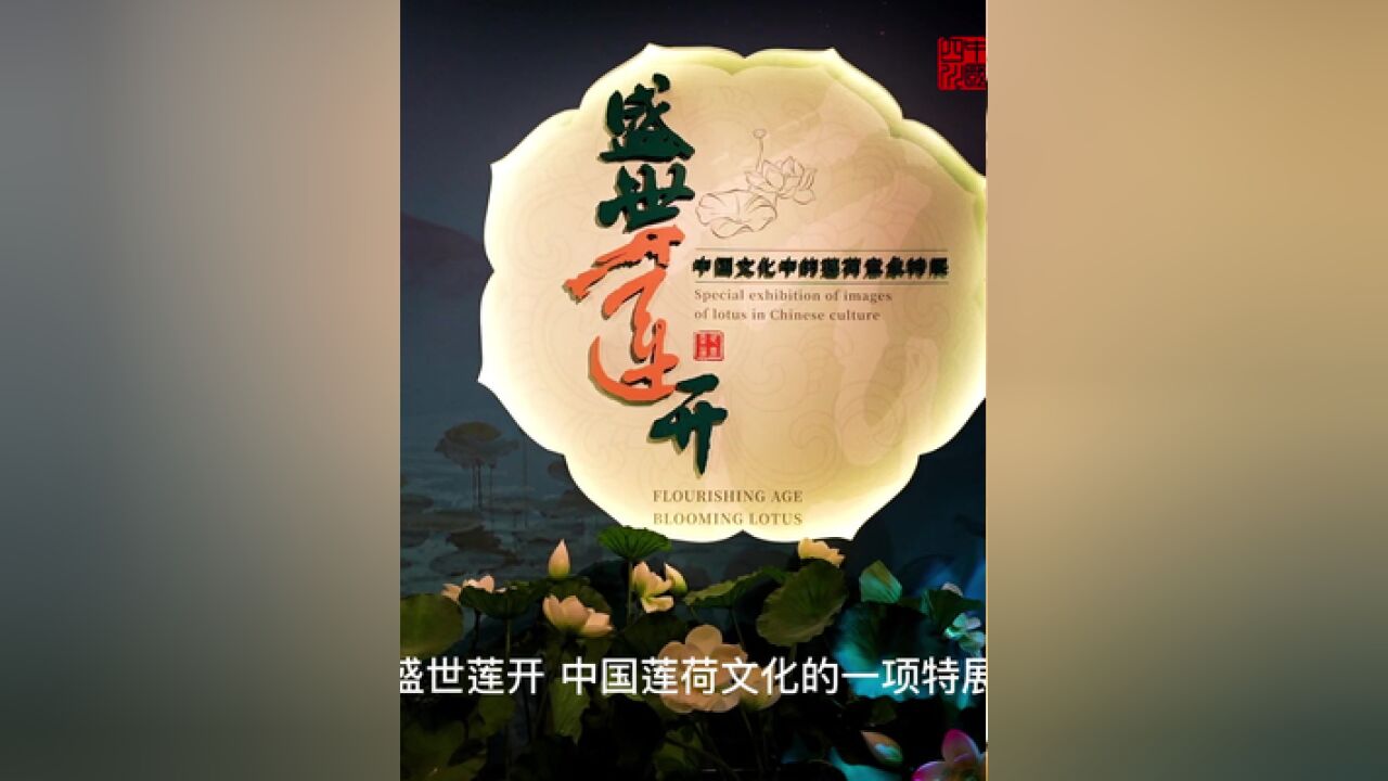 218件莲荷精品文物亮相“盛世莲开——中国文化中的莲荷意象特展”.