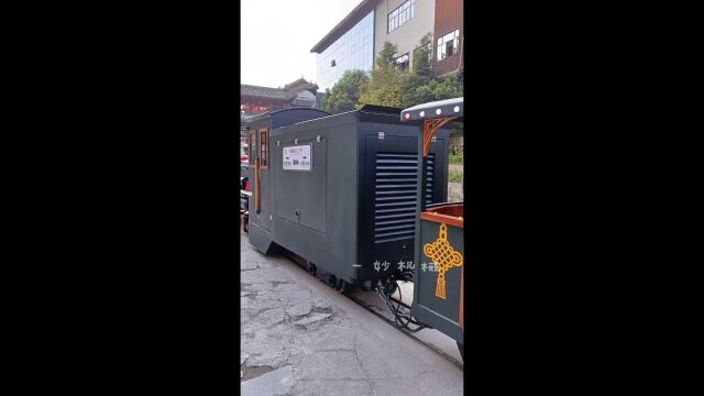 大型轨道观光列车 电动观光火车