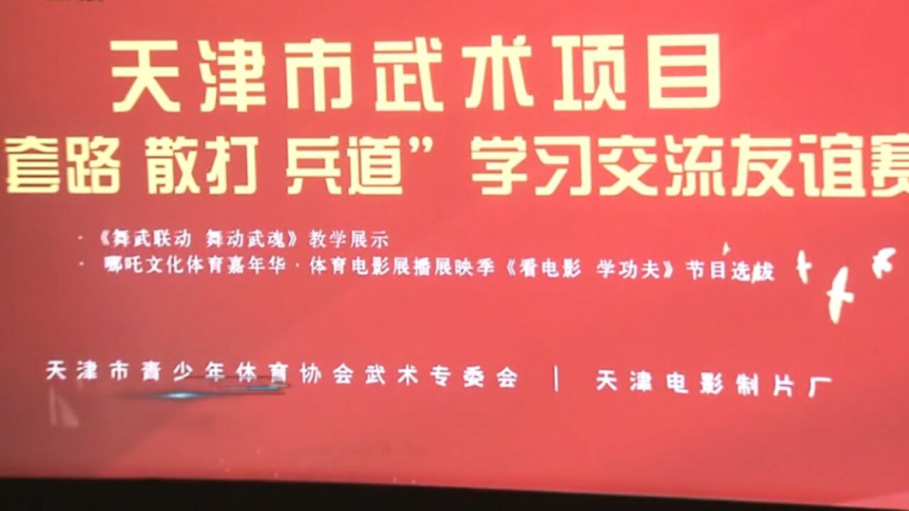 天津市武术项目学习交流友谊赛圆满落幕