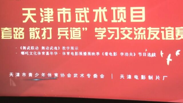 天津市武术项目学习交流友谊赛圆满落幕