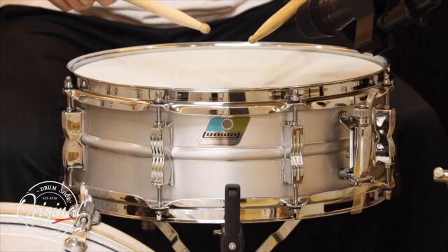 “军鼓试听”Ludwig Acrolit LM404C 路德维格 铝腔 小军