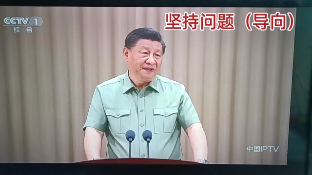 坚持问题〔导向〕万家麟老师