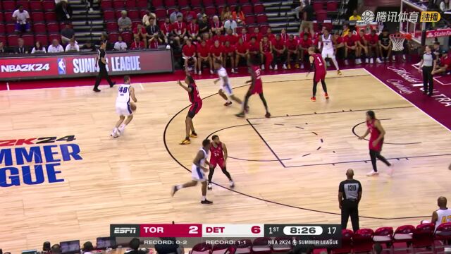 NBA夏季联赛 猛龙vs活塞全场回放