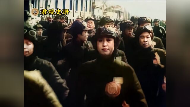 1951年志愿军入朝真实影像,英雄们意气风发,看得热血澎湃