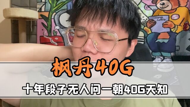 全网最惨流量,十年段子无人问,一朝40G天下闻!