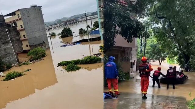 当地多部门回应广西玉林博白受暴雨影响部分地区停水停电情况