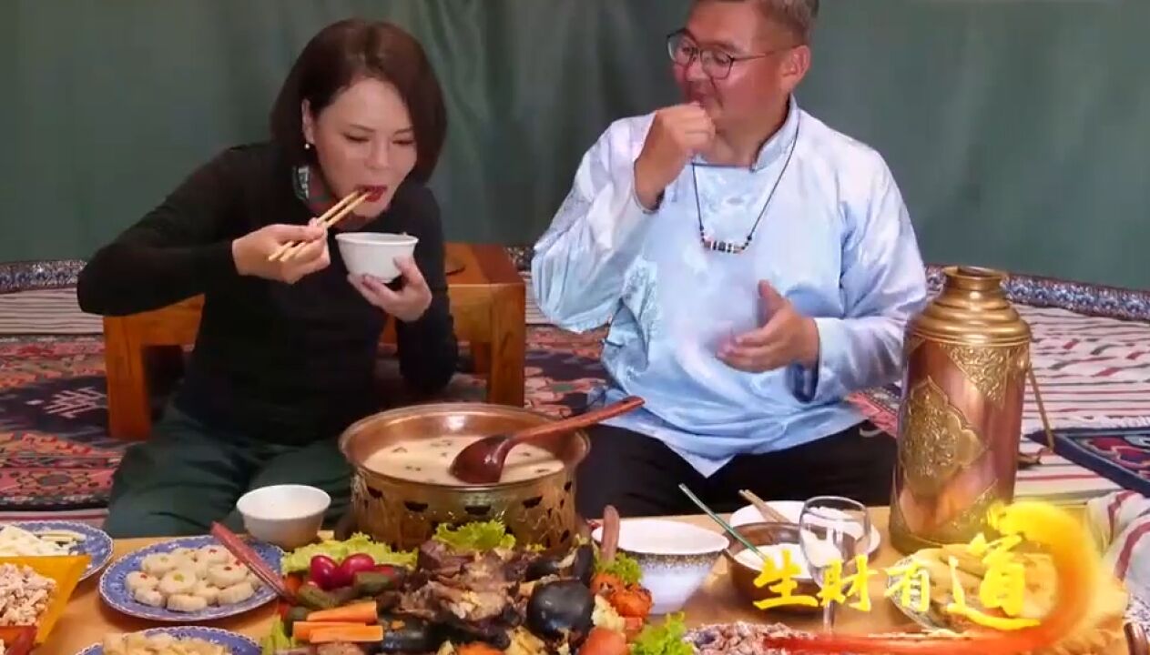 将奶做成不一样的美食,记者品尝蒙古美食,感受蒙古饮食文化