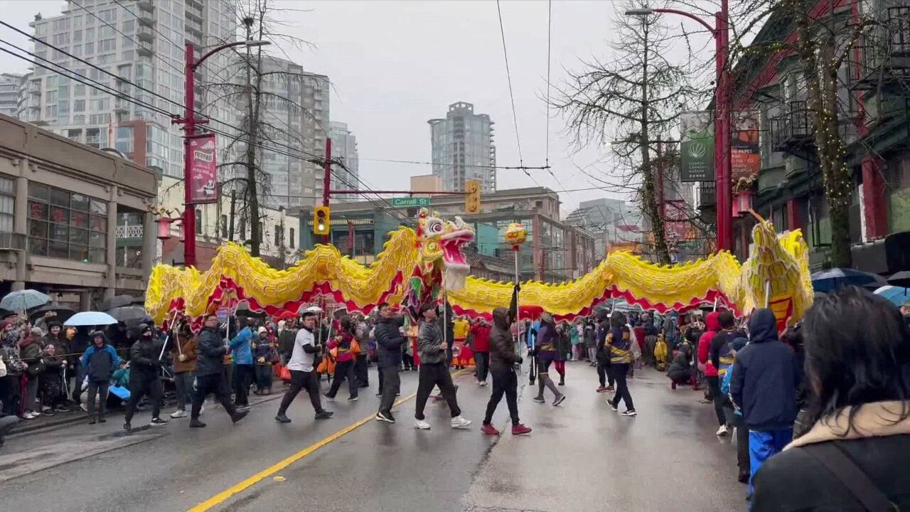 锦绣中国年|温哥华:春节巡游庆新春