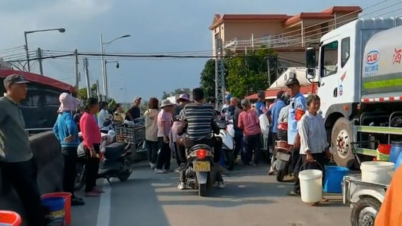 广州沥心沙大桥断裂致三民岛断水 目前已架设临时送水管道