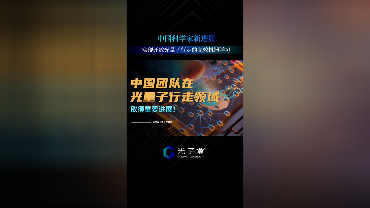 中国团队在光量子行走领域取得重要进展