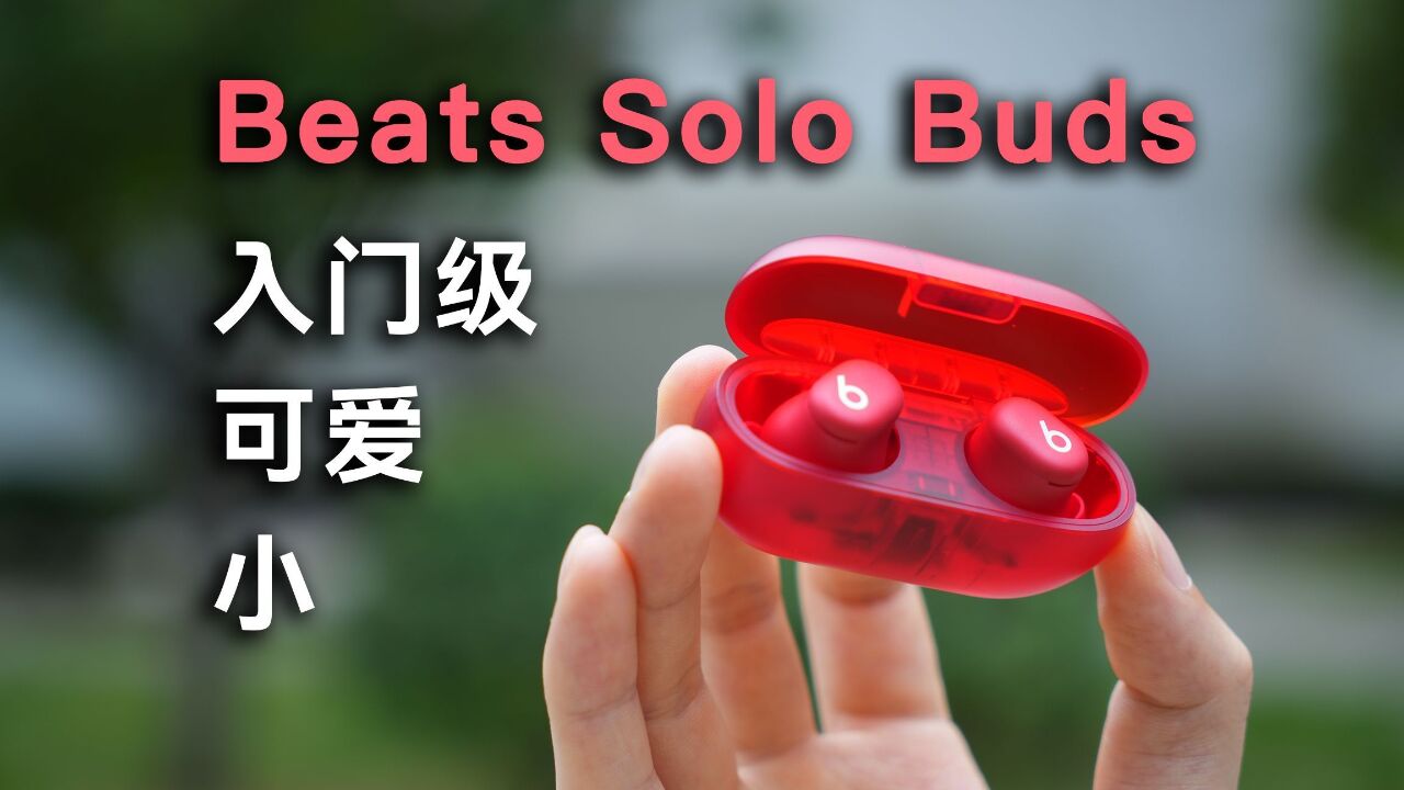 Beats Solo Buds:先锋前卫的入门级耳机