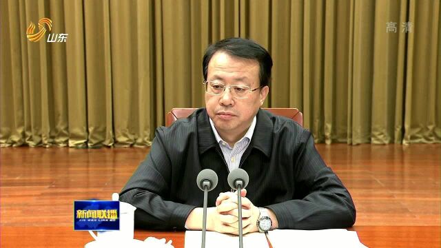 山东省委政府召开重点工作推进落实情况视频会议