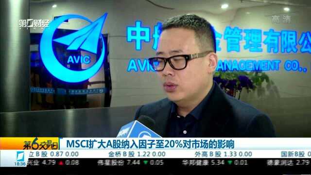 MSCI扩大A股纳入因子至20%对市场的影响