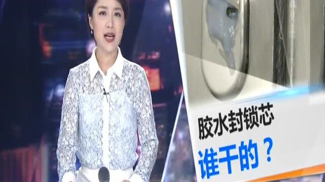 广州越秀区:小区筹备业委会 业主遭胶水封锁芯