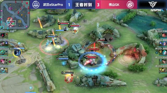 武汉eStarPro VS 佛山GK 第四局 梦岚马可行云流水 GK顺利进入季后赛