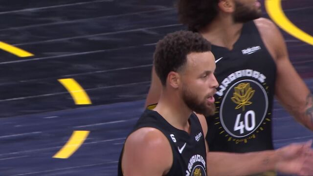 骑士101-106勇士 米切尔空砍29分库里独砍40分
