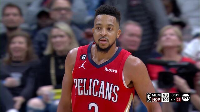 NBA常规赛：灰熊vs鹈鹕第4节英文原声回放