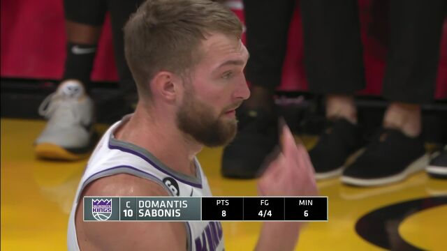 NBA常规赛：国王vs湖人第1节原声解说回放