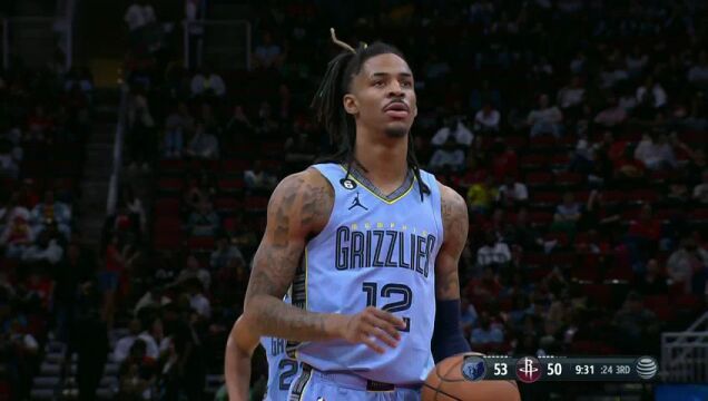 NBA常规赛：灰熊vs火箭中文解说全场回放