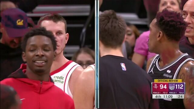 国王火箭爆发激烈冲突 蒙克马修斯纷纷被驱逐