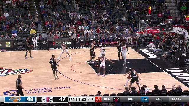 尼克斯vs快船精华回放 快船击败尼克斯取得三连胜