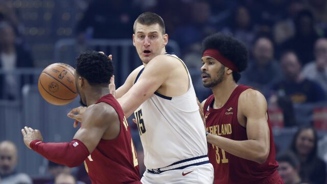 掘金115-109骑士 莫布里31+9约基奇三双掘金双杀骑士取4连胜