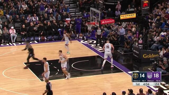 在约老师面前上课 默里骗过约基奇连线霍姆斯