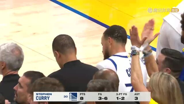 NBA季后赛：国王vs勇士第2节英文解说回放