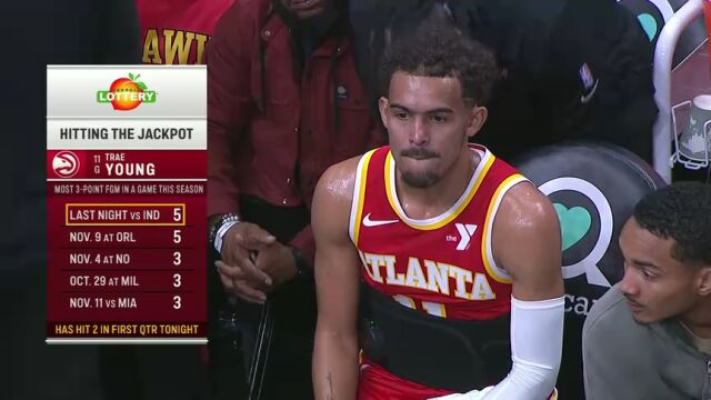 NBA常规赛：篮网vs老鹰第1节英文原声回放