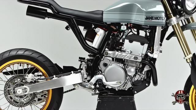 铃木大单缸SUZUKI DR Z400SM改装定制款 custom